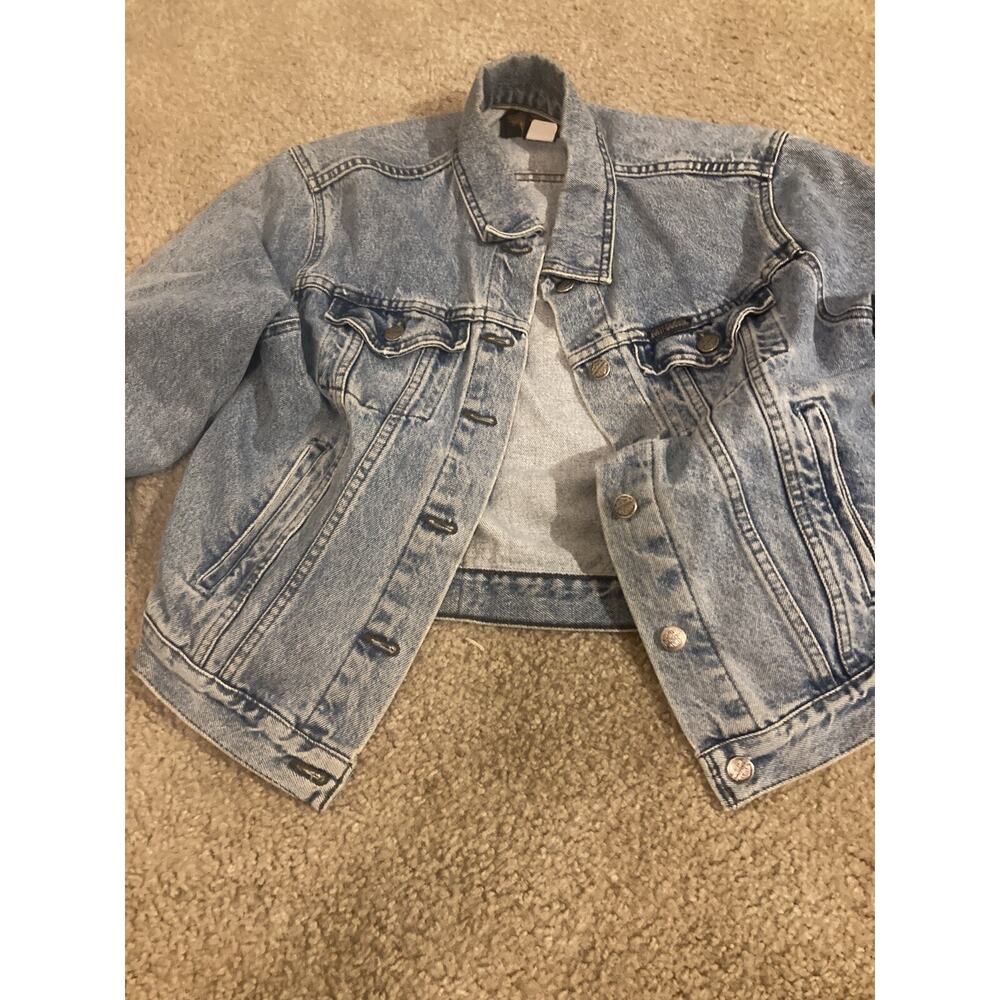 Harley Davidson Denim Jacket Women's Medium - Read Description